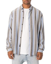 Zanerobe Oversize Stripe Sport Shirt