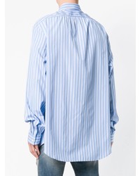 Gucci Oversized Stripe Print Shirt