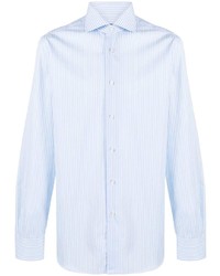 Barba Pinstripe Button Up Shirt