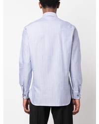Pal Zileri Pinstripe Cotton Shirt