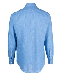 Massimo Alba Pinstripe Long Sleeve Shirt