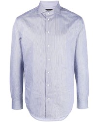 Emporio Armani Pinstripe Long Sleeve Shirt
