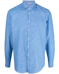 Massimo Alba Pinstripe Long Sleeve Shirt
