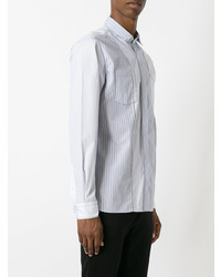Lanvin Pinstripe Seam Pattern Shirt