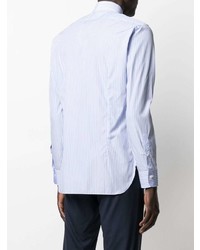 Barba Pinstriped Buttoned Shirt