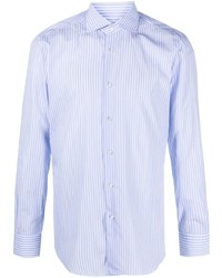 Barba Pinstriped Buttoned Shirt