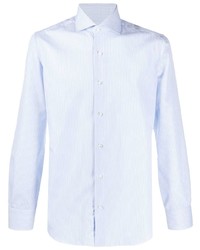 Barba Pinstriped Cotton Shirt