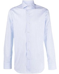 D4.0 Pinstriped Cotton Shirt