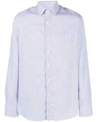 Canali Pinstriped Cotton Shirt