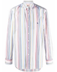 Etro Rainbow Striped Shirt