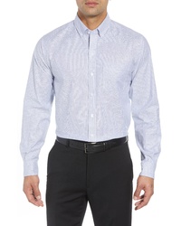 Cutter & Buck Regular Fit Stripe Stretch Oxford Shirt
