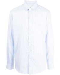 Salvatore Ferragamo Stripe Print Cotton Shirt