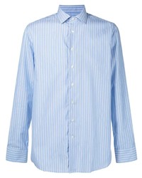 Etro Stripe Print Pointed Collar Shirt