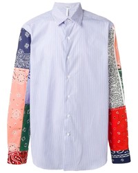 Loewe Striped And Bandana Print Shirt