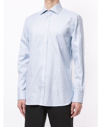 Gieves & Hawkes Striped Button Up Shirt
