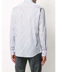 Salvatore Ferragamo Striped Button Up Shirt