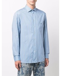 Etro Striped Button Up Shirt