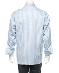 Charvet Striped Button Up W Tags