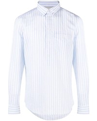 Brunello Cucinelli Striped Cotton Blend Shirt