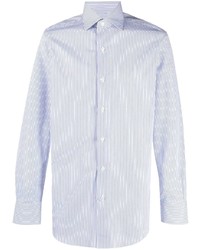 Finamore 1925 Napoli Striped Cotton Long Sleeved Shirt