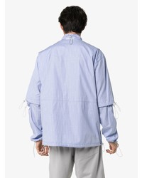 Portvel Striped Drawstring Shirt