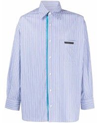 Viktor & Rolf Striped Grosgrain Cotton Shirt