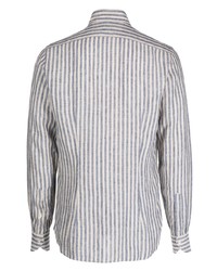 Xacus Striped Linen Shirt