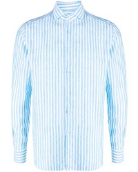 Xacus Striped Linen Shirt