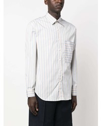 Costumein Striped Long Sleeve Cotton Shirt