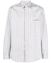 Costumein Striped Long Sleeve Cotton Shirt