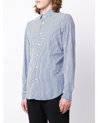 Corneliani Striped Long Sleeve Shirt
