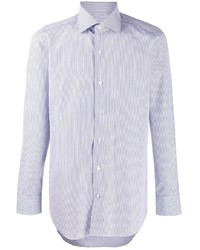 Finamore 1925 Napoli Striped Long Sleeve Shirt