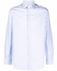 Pal Zileri Striped Long Sleeved Cotton Shirt