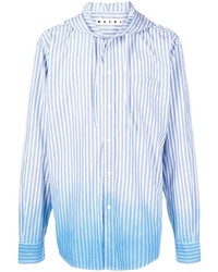 Marni Striped Ombre Long Sleeve Shirt