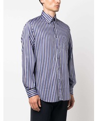 Paul & Shark Striped Organic Cotton Shirt