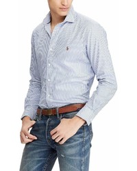 Polo Ralph Lauren Striped Oxford Long Sleeve Woven Shirt