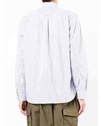 Junya Watanabe Striped Patchwork Long Sleeve Shirt
