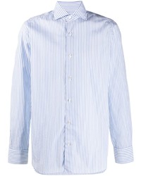 Barba Striped Pattern Shirt