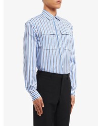 Prada Striped Pocket Shirt