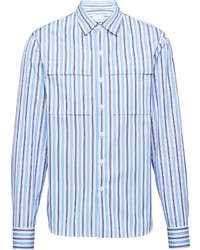 Prada Striped Pocket Shirt