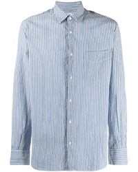 Aspesi Textured Vertical Stripe Shirt