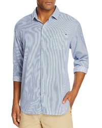 Tommy Bahama Twill Light Stripe Long Sleeve Shirt