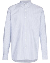 Beams Plus Vertical Stripe Long Sleeve Shirt
