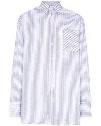 Boramy Viguier Victorian Stripe Pattern Shirt