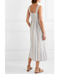 Giuliva Heritage Collection The Giuditta Striped Linen Dress