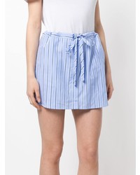 Victoria Victoria Beckham Striped Mini Skirt