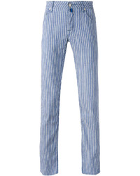 Jacob Cohen Striped Trousers