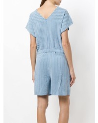 Closed Striped Playsuit
