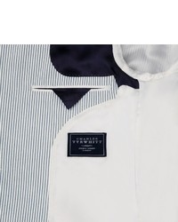 Charles Tyrwhitt Blue Stripe Italian Seersucker Slim Fit Jacket