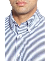 Brooks Brothers Regent Fit Stripe Seersucker Sport Shirt